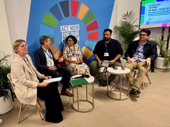 Karen Ernst, Anselm Duchrow, Mirey Atallah, Amjad Bany Issa, and Ferdian Yazid